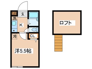 Surf Prime Yokohamaの物件間取画像